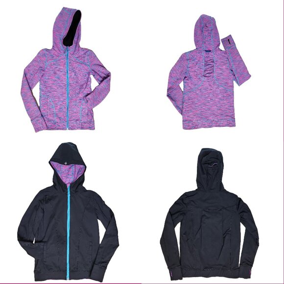 Lululemon Reversible Jacket with Ponytail Hole & Thumbholes - Picture 1 of 14